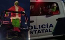 Arrestan a el Grinch. FOTO: @SSP_GobTam