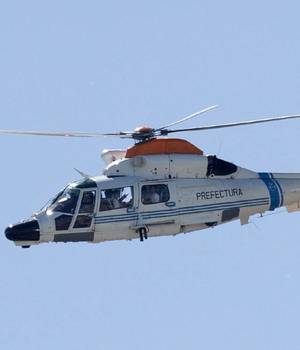 Los campeones del Mundo terminaron su desfile en helicóptero (Reuters)