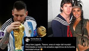 Florinda Meza recordó cuando Messi se puso un disfraz de Quico. Foto: (Especial)