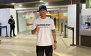 Omar Govea llegó este martes a Monterrey. (FOTO: Canal 6 Deportes)