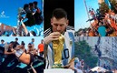 Los festejos en Argentina por el Mundial ganado. (Reuters / Twitter / TikTok)