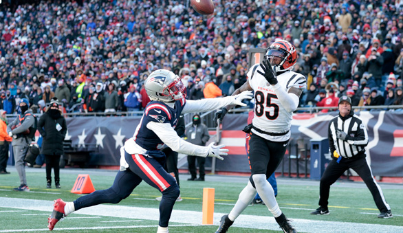 Bengals superaron a Patriots. (Foto: AFP)