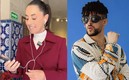 Claudia Sheinbaum ha mostrado ser una gran seguidora de Bad Bunny. Fotos: (Especial)