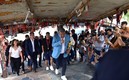 La Copa del Mundo visitó el Santuario de Correa