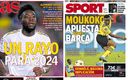 Davies y Moukoko, estrellas de la Bundesliga que suenan para reforzar a los grandes de España. (AS y Sport)