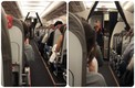 Azafata cantó en pleno vuelo “All I want for Christmas is you” | Captura de pantalla