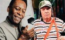 Chavo del 8 y Pelé. FOTO: Google
