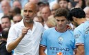Pep Guardiola elogió a su jugador. (Foto: AP)
