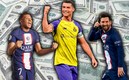 Cristiano, Mbappé y Messi encabezan la lista de los futbolistas mejor pagados del mundo para 2023. (Footy Renders)