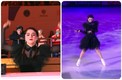 Patinadora rusa recrea baile de serie de Merlina | Captura de pantalla