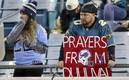 La NFL se ha unido para orar por Damar Hamlin (AFP)