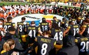 Antes del juego, Steelers y Browns rezaron por la salud de Damar Hamlin | @steelers