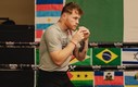 Canelo, durante uno de sus entrenamientos. Foto: (Especial)
