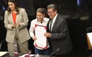 Alicia Cervantes recibió un reconocimiento de parte del senador Ricardo Monreal | César Cerón