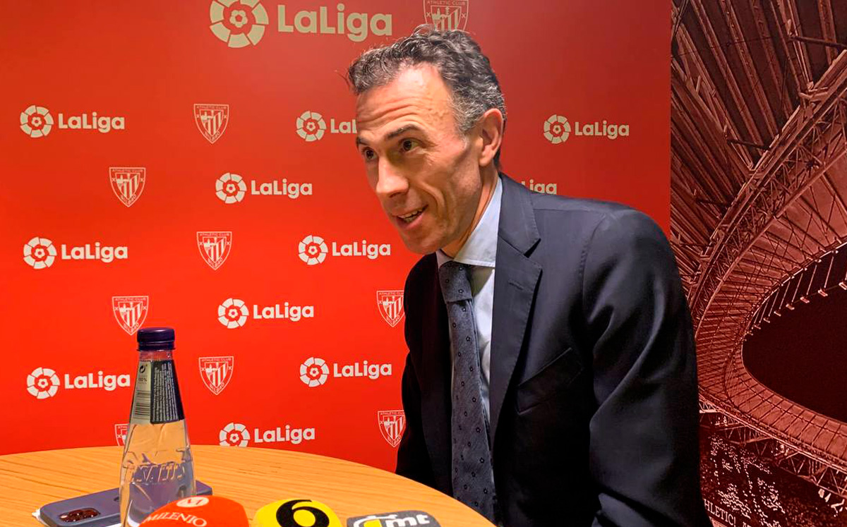 Jon Berasategi adelantó visita a México del Athletic Bilbao. (Foto: Carlos Martínez)