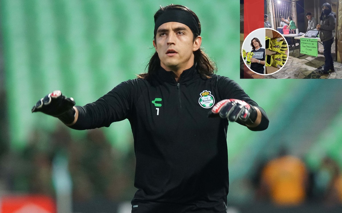 Rifan guantes de Carlos Acevedo en colecta para joven accidentado