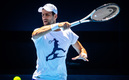 Djokovic emuló a Messi. (Foto: AFP)
