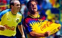 Cuauhtémoc Blanco y Luis García fueron compañeros en el América. (Mexsport)