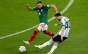 Héctor Herrera en el partido México vs Argentina del Mundial 2022. (Mexsport)