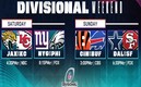 Rondas Divisionales en la NFL /@NFL