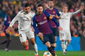 Barcelona vs Real Madrid podría cambiar de sede y se jugaría en el Bernabéu en lugar del Camp Nou. Foto: AFP