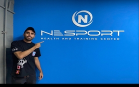 Vidrio en el centro de entrenamiento. (Nesport)