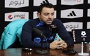 Xavi en rueda de prensa. (Reuters)