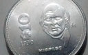 La moneda de 10 pesos de 1990 con Miguel Hidalgo en el anverso. (Foto de Mercado Libre)
