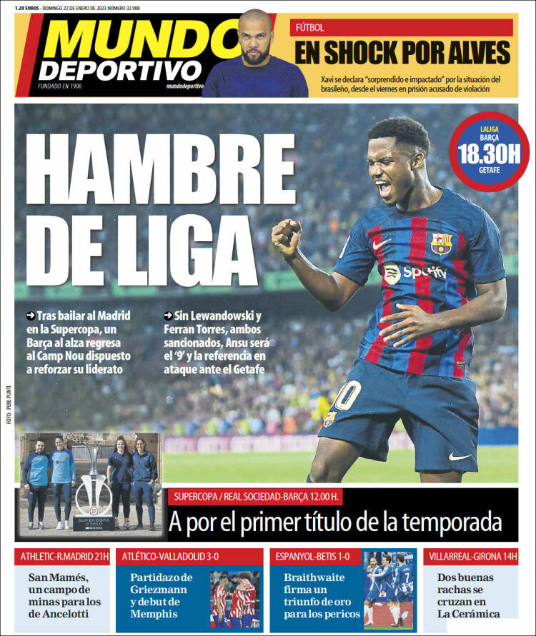 Mundo Deportivo | 22 de enero 2023