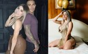 Cortés promociona el nuevo proyecto de su pareja en internet. Foto: (Especial)