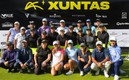 Gaby López y María Fassi entre algunos de los invitados al torneo de Xuntas (Fotografía de mediotiempo).