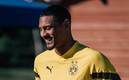 Sebastien Haller reapareció con el Dortmund (Twitter @f95)