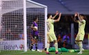 Henry y Rodríguez festejan tras el 6-0 final ante los mazatlecos. Foto: (Imago7)