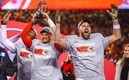 Patmagic y Travis Kelce, durante el festejo | @Chiefs