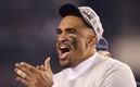 Jalen Hurts festeja el título de la NFC de Philli | AFP