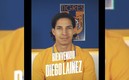 Lainez ya posó con los colores de su nuevo equipo, Tigres. Foto: (Especial)