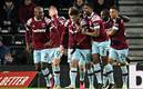 West Ham eliminó al Derby County en la FA Cup (AFP)