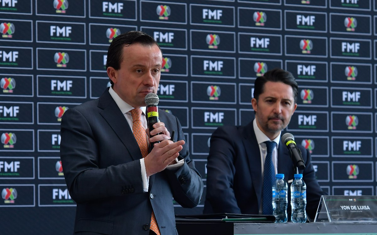 Mikel Arriola en conferencia de prensa. (FOTO: Imago7)