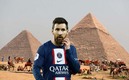 En una excavación en El Cairo encontraron una tumba con el nombre de Messi (Reuters)