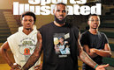LeBron, Bronny y Bryce, un trío de altos vuelos | Cortesía Sports Illustrated