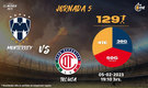 Rivalidad Monterrey vs Toluca J5 C23
