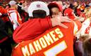Andy Reid se rindió ante Patrick Mahomes (AFP)