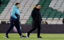 Xavi en el Barça vs Betis. (Reuters)