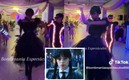 Una quinceañera bailó al estilo de Merlina y se volvió viral (Tiktok @bombmaniaespectaculos666 | Google)