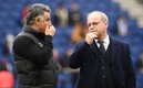 Christophe Galtier y Luis Campos (AFP)