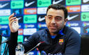 Xavi Hernández en rueda de prensa. (EFE)