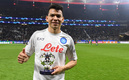 Hirving Lozano, el MVP del partido. (Foto: @sscnapoliES)