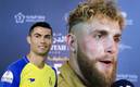 Cristiano Ronaldo acompañará a Jake Paul a su pelea ante Tommy Fury (Reuters)
