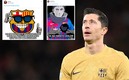 Los memes del FC Barcelona tras quedar fuera de UEL. (Reuters / Twitter)