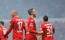 Mainz escaló a la séptima posición de la Bundesliga (Captura de Twitter Mainz).